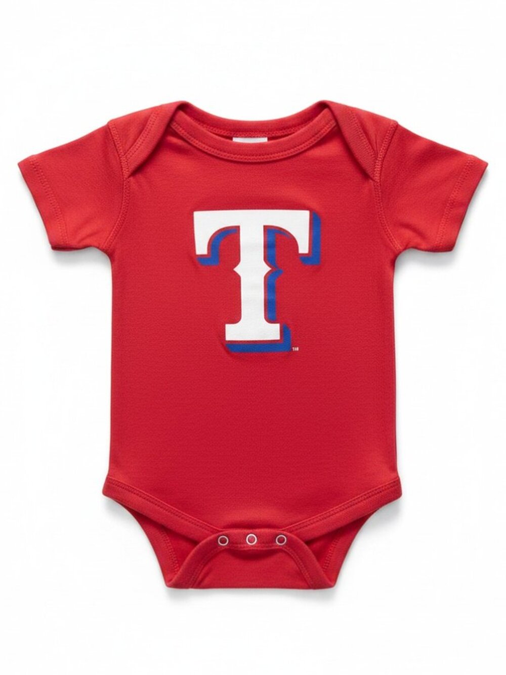 2/$12 💥♻ Soft as a Grape Texas Rangers Red Unisex Bodysuit Onesie | 12m | 119